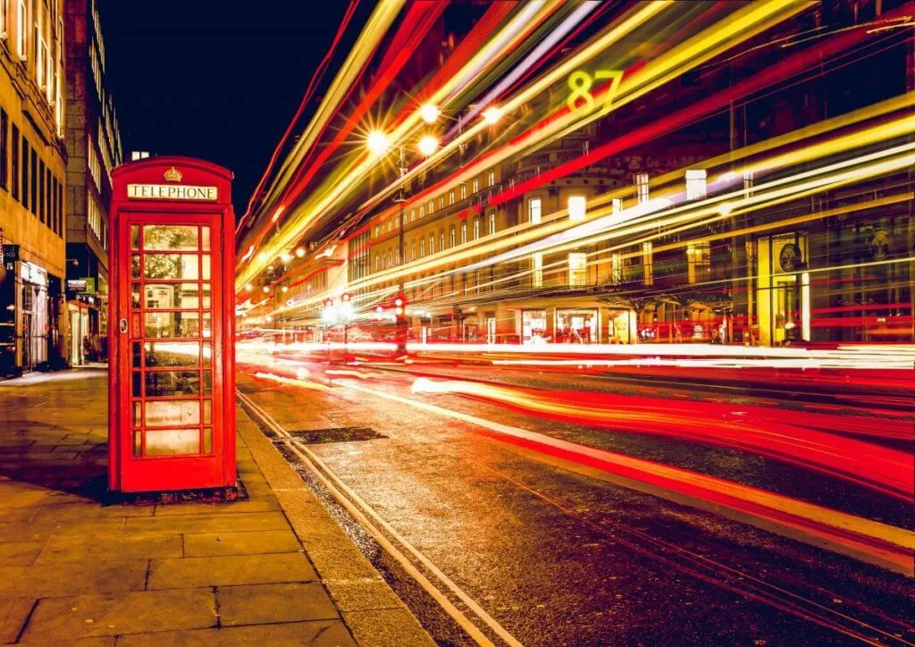 téléphone anglais