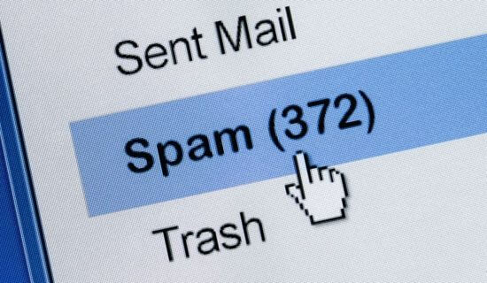 emails : boîte de spam
